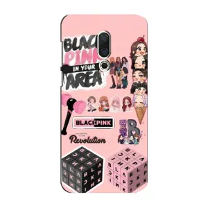 Чохли з картинкою для Meizu 15 Plus (BLACK PINK колаж)