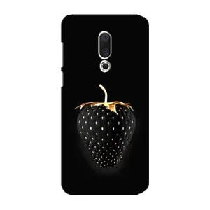 Чохол з зображенням смачної їжі для Meizu 15 Plus (Чорна полуниця)