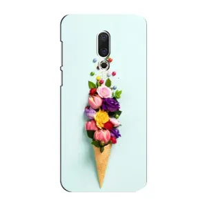 Чохли з тематикою "КВІТИ" на Meizu 15 Plus (Квітка-морозиво)