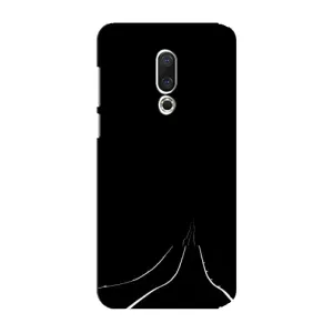 Чохол з картинками на чорному фоні для Meizu 15 Plus (Дорога)