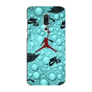 Силиконовый Чехол Nike Air Jordan на Мейзу 15 Плюс (Джордан Найк)