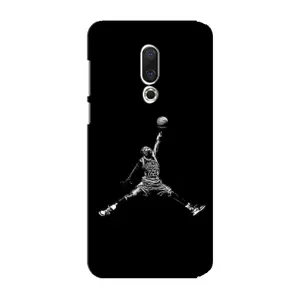 Силіконовый Чохол Nike Air Jordan на Мейзу 15 Плюс (Джордан)