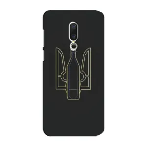 Чехол с картинкой (Патриотический ГЕРБ) на Meizu 15 Plus (Герб - Молотова)