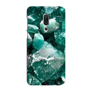 Чехол (Дорого -богато) на Meizu 15 Plus (Изумруд)