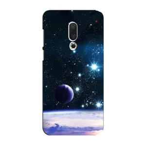 Чохол (ТПУ) з планетами на Meizu 15 Plus (Космічний вид)
