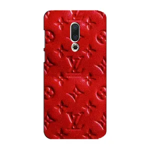Текстурний Чохол Louis Vuitton для Мейзу 15 Плюс (Червоний ЛВ)