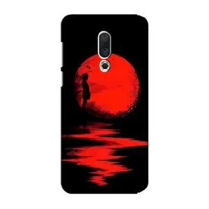 Літній Чохол на Meizu 15 Plus (Червоний Захід сонця)