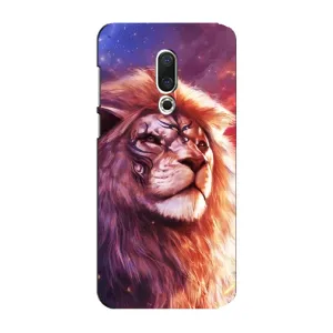 Чехол с картинкой на Meizu 15 Plus (Красочный ЛЕВ)