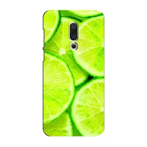 Чохол з зображенням смачної їжі для Meizu 15 Plus (Лайм)