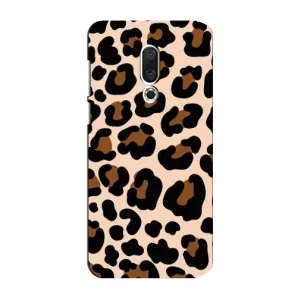 Чехол с леопардовым принтом на Meizu 15 Plus (Леопардовый принт)