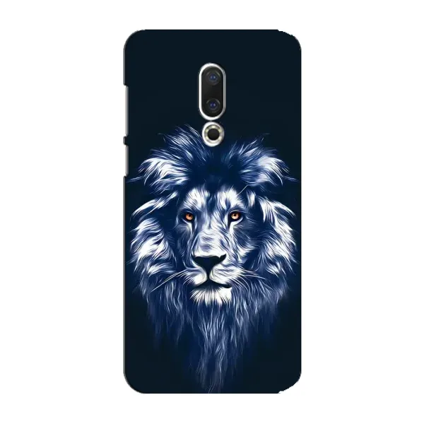 Чехол с рисунком «Лев - синий» для Meizu 15 Plus Чехол с рисунком «Лев - синий» для Meizu 15 Plus