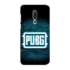 Чехол (TPU) с картинкой "Лого Пабг" на Мейзу 15 Плюс (Лого PUBG)