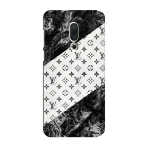 Чохол Стиль Louis Vuitton на Meizu 15 Plus (LV на білому)