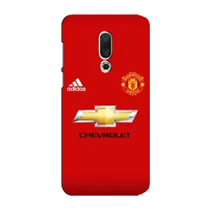 Силиконовые Чехлы принт Футбол на Meizu 15 Plus (Man United)
