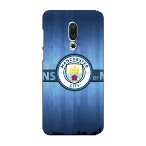 Силиконовые Чехлы принт Футбол на Meizu 15 Plus (ManCity)