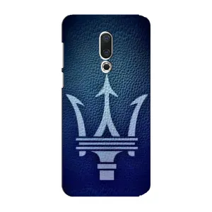 Чохли з тематикою "Круті машини" на Meizu 15 Plus (Лого Maserati)