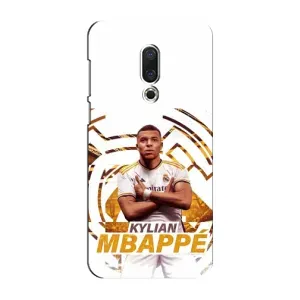 Чехол (TPU) с Футболистом на Meizu 15 Plus (Мбаппе Реал)