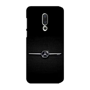 Силіконовий бампер з картинкою машини на Meizu 15 Plus (Mercedes)