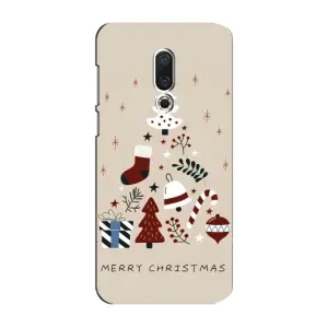 Чехол Санта Клаус для Meizu 15 Plus (Merry Christmas)