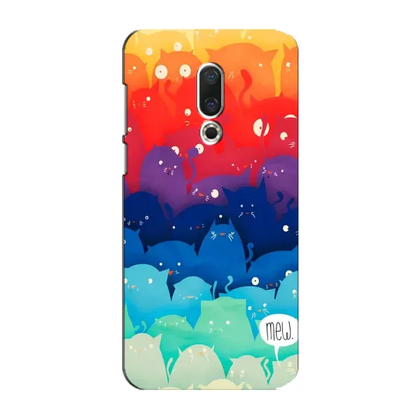 Чехол с рисунком «Mew» для Meizu 15 Plus