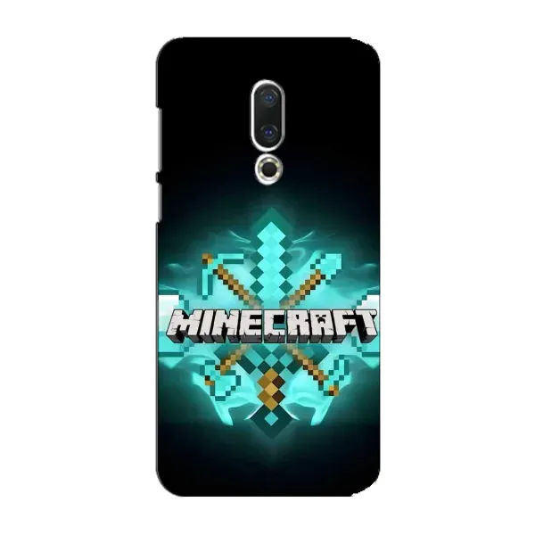 Чехол с рисунком «MineCraft 2» для Meizu 15 Plus
