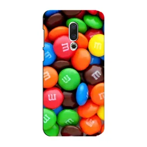 Чохол з зображенням смачної їжі для Meizu 15 Plus (Різнокольорові M&M'S)