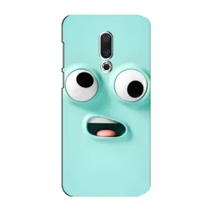 Чохли (ТПУ) (смішні стікери) для Meizu 15 Plus (Кумедне м'ятне обличчя)