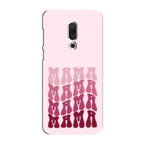 Чехлы на день мамы для Мейзу 15 Плюс (Надпись мама)