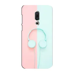 Девчачий Чехол для Meizu 15 Plus (Наушники)