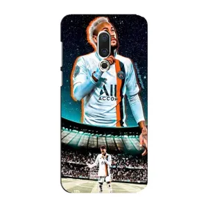 Силиконовый Чехол Meizu 15 Plus (Неймар ПСЖ)