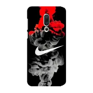 Силіконовый Чохол на Meizu 15 Plus з картинкою НАЙК (Nike дим)