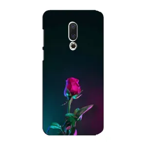 Чохли з принтом Троянд для Meizu 15 Plus (Нічна троянда)