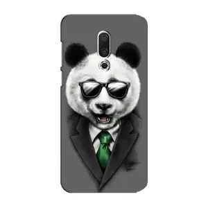 Чехлы с Пандами на Meizu 15 Plus (Панда в очках)