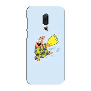 Чохли з Патріком на Meizu 15 Plus (Патрік із подушкою)