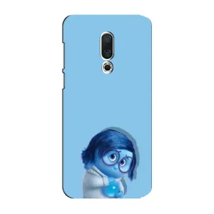 Чехол Головоломка для Meizu 15 Plus - (AlphaPrint) (Печаль)