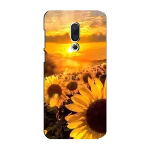 Чохол з Квітами для Meizu 15 Plus (поле соняшників)