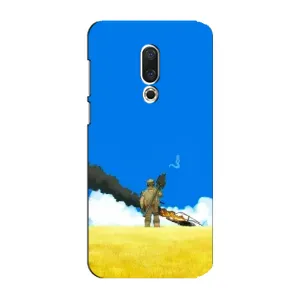 Чехлы на военную тематику для Meizu 15 Plus (Попадание)