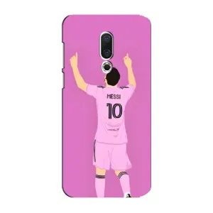 Чехлы Лео Месси в Майами на Meizu 15 Plus (Празднование Месси)