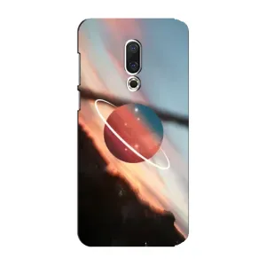 Чехол (ТПУ) с планетами на Meizu 15 Plus
