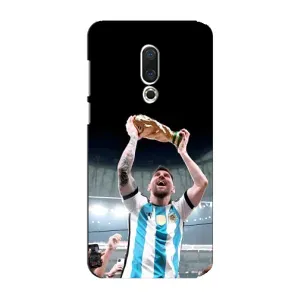 Чехлы Лео Месси Аргентина для Meizu 15 Plus (Счастливый Месси)
