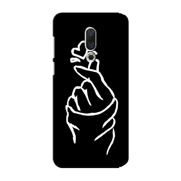 Чехол с рисунком «Сердце на черном» для Meizu 15 Plus Чехол с рисунком «Сердце на черном» для Meizu 15 Plus