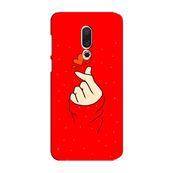 Чехол с рисунком «Сердце на красном» для Meizu 15 Plus Чехол с рисунком «Сердце на красном» для Meizu 15 Plus