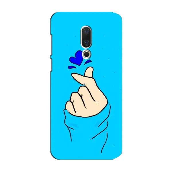 Чехол с рисунком «Сердце на синем» для Meizu 15 Plus Чехол с рисунком «Сердце на синем» для Meizu 15 Plus