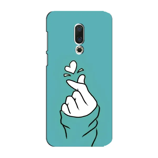 Чехол с рисунком «Сердечко на бирюзовом» для Meizu 15 Plus Чехол с рисунком «Сердечко на бирюзовом» для Meizu 15 Plus