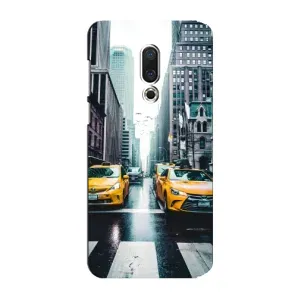 Силиконовый бампер (Работники) на Meizu 15 Plus (Такси)