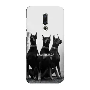 Чехол ДОБЕРМАН для Meizu 15 Plus (Три добермана)