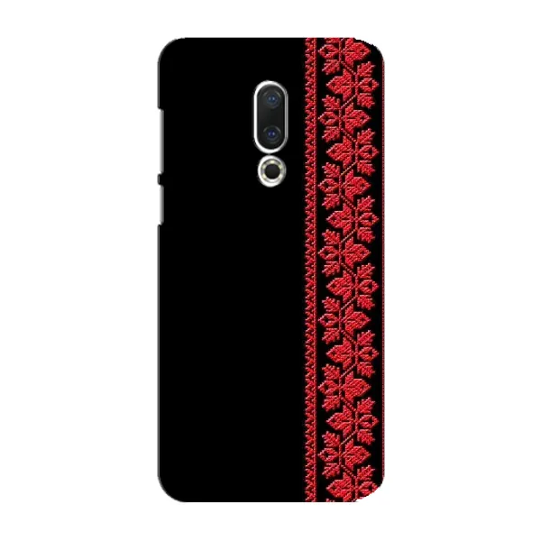 Чехол с рисунком «Вышиванка на черном» для Meizu 15 Plus Чехол с рисунком «Вышиванка на черном» для Meizu 15 Plus
