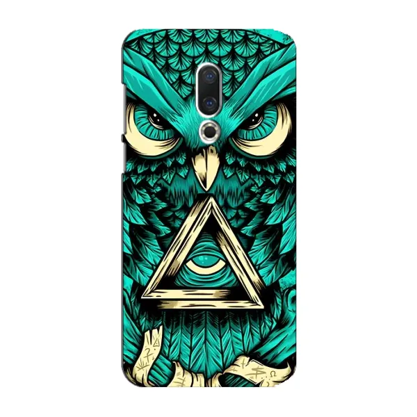Чехол с рисунком «Зеленая сова» для Meizu 15 Plus Чехол с рисунком «Зеленая сова» для Meizu 15 Plus