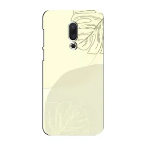 Чохол квітковий дизайн для Meizu 15 Plus (Зелений фон)