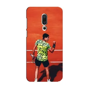 Чохли з прінтом Спортивна тематика для Meizu 15 (Алькарас Тенісист)